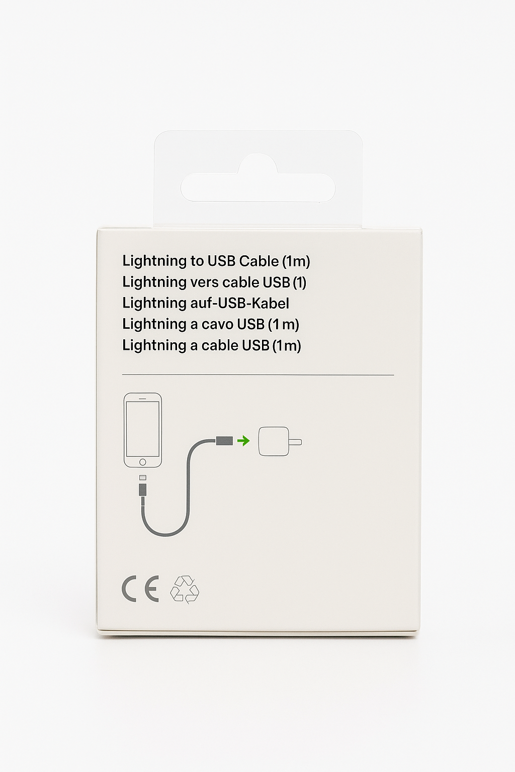 Cable USB - Lightning Genérico.