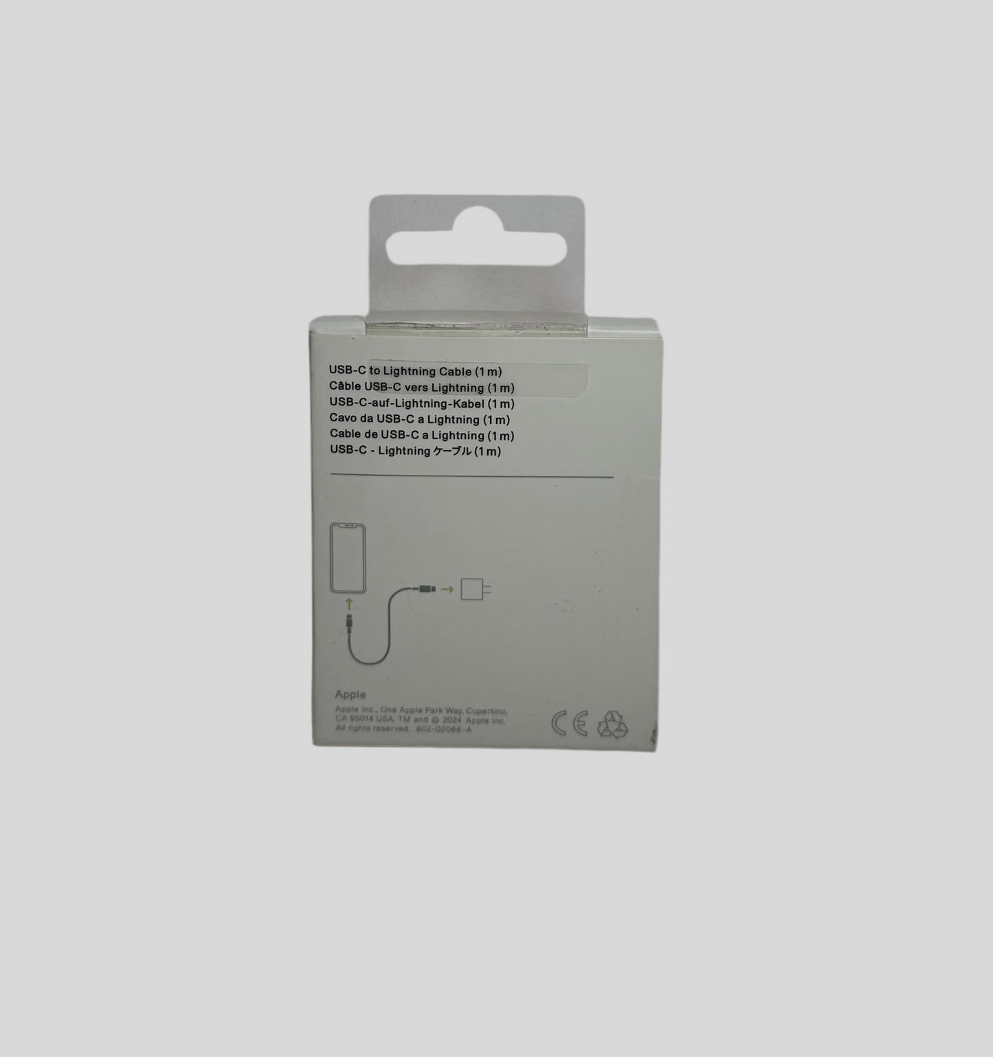 CABLE USB C/LIGHTNING APPLE ORIGINAL.