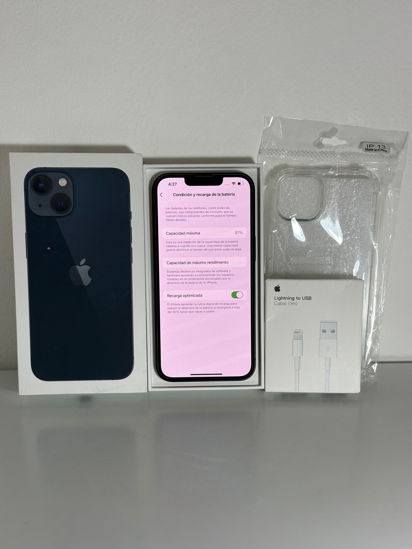 Combo iPhone 13 100% 128GB + Accesorios.