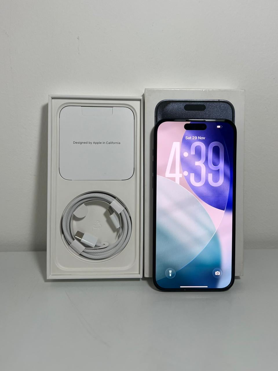 Apple iPhone 15 Pro Max 256GB 100% - Blue