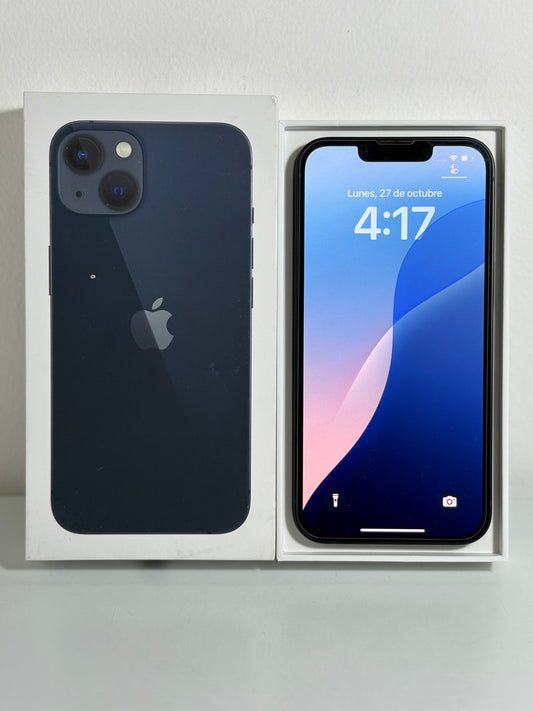 Apple iPhone 13 100% 128GB MediaNoche - Open Box.