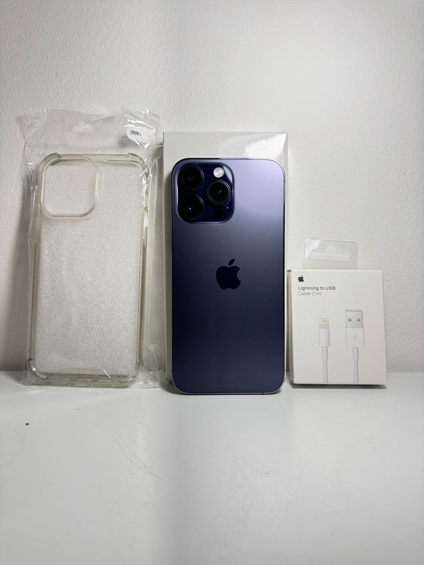 Combo iPhone 14 Pro Max 128GB 98% + Accesorios