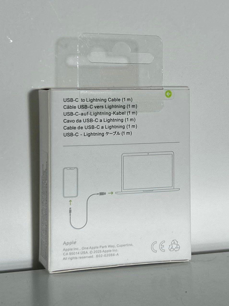 CABLE USB C/LIGHTNING