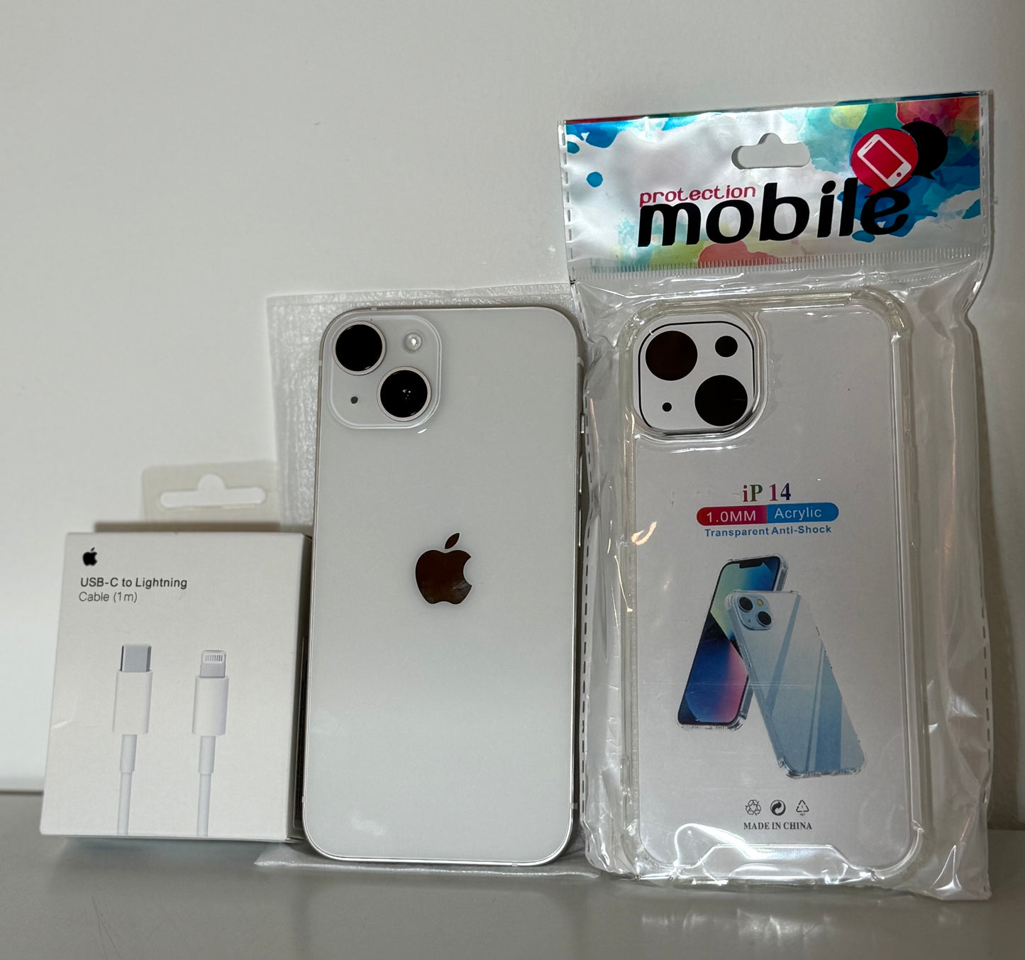 Combo Apple IPhone 14 128GB Blanco + Accesorios