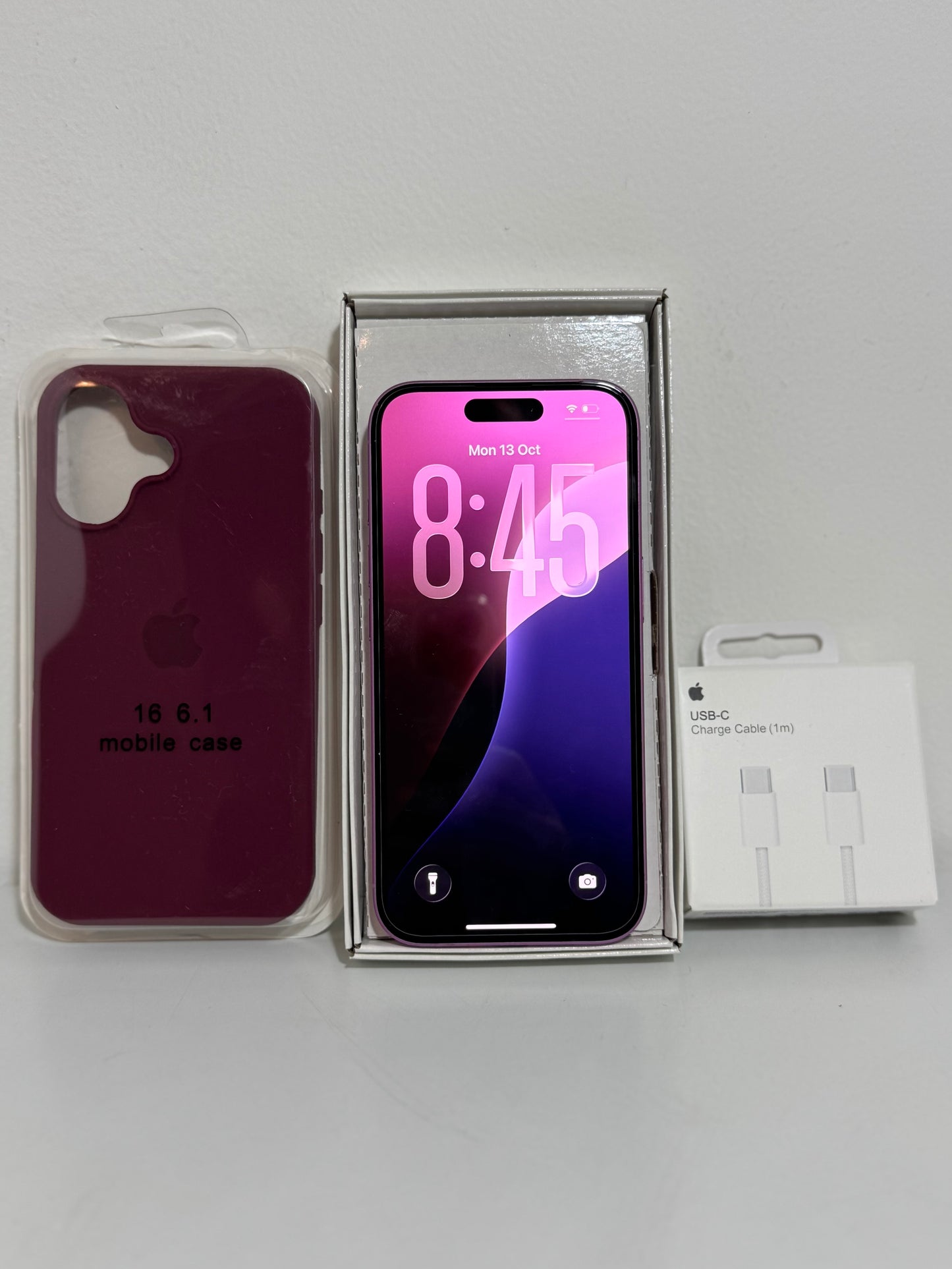 Combo Apple iPhone 16 128GB Pink + Accesorios
