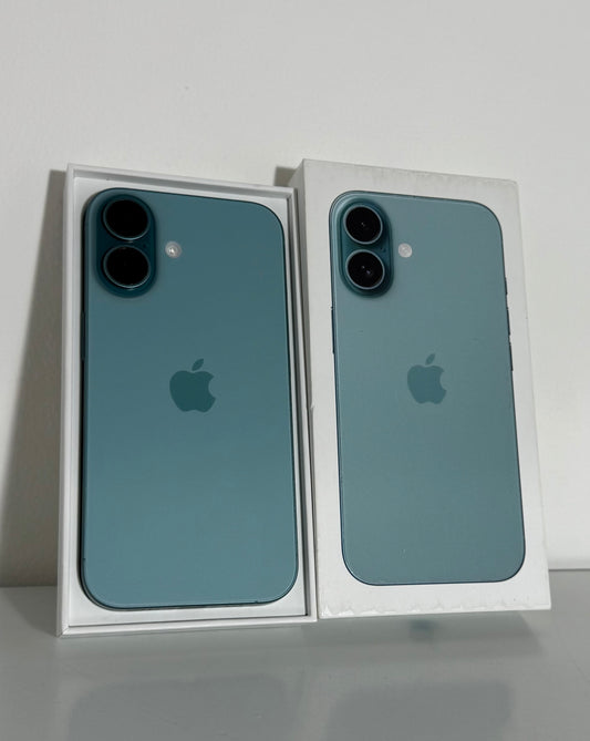 Apple iPhone 16 (128GB)Open Box - Teal