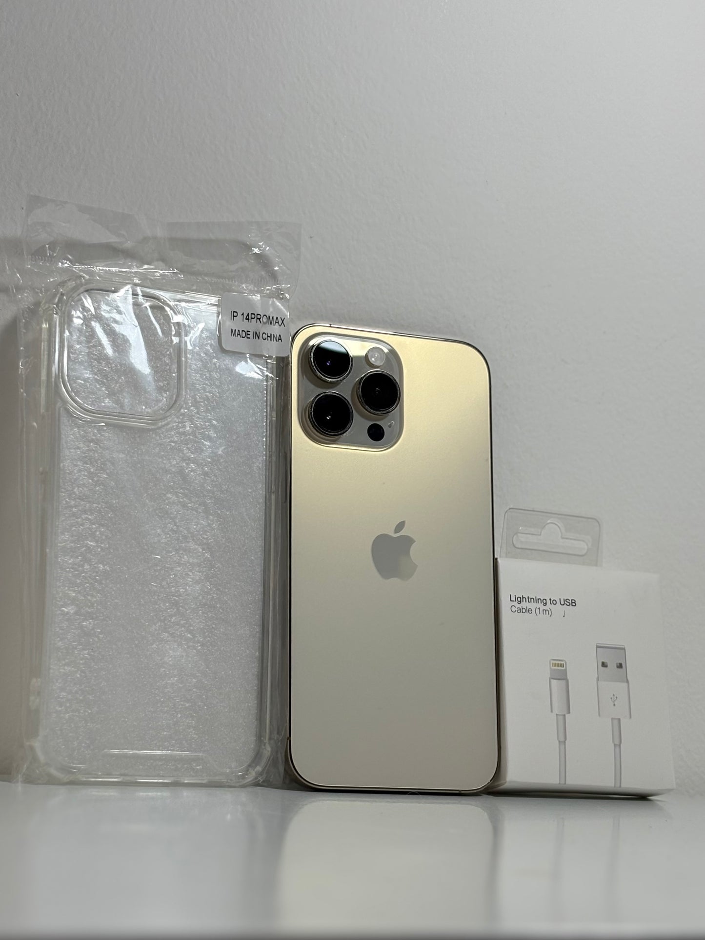 Combo iPhone 14 Pro Max 100% 128GB + Accesorios