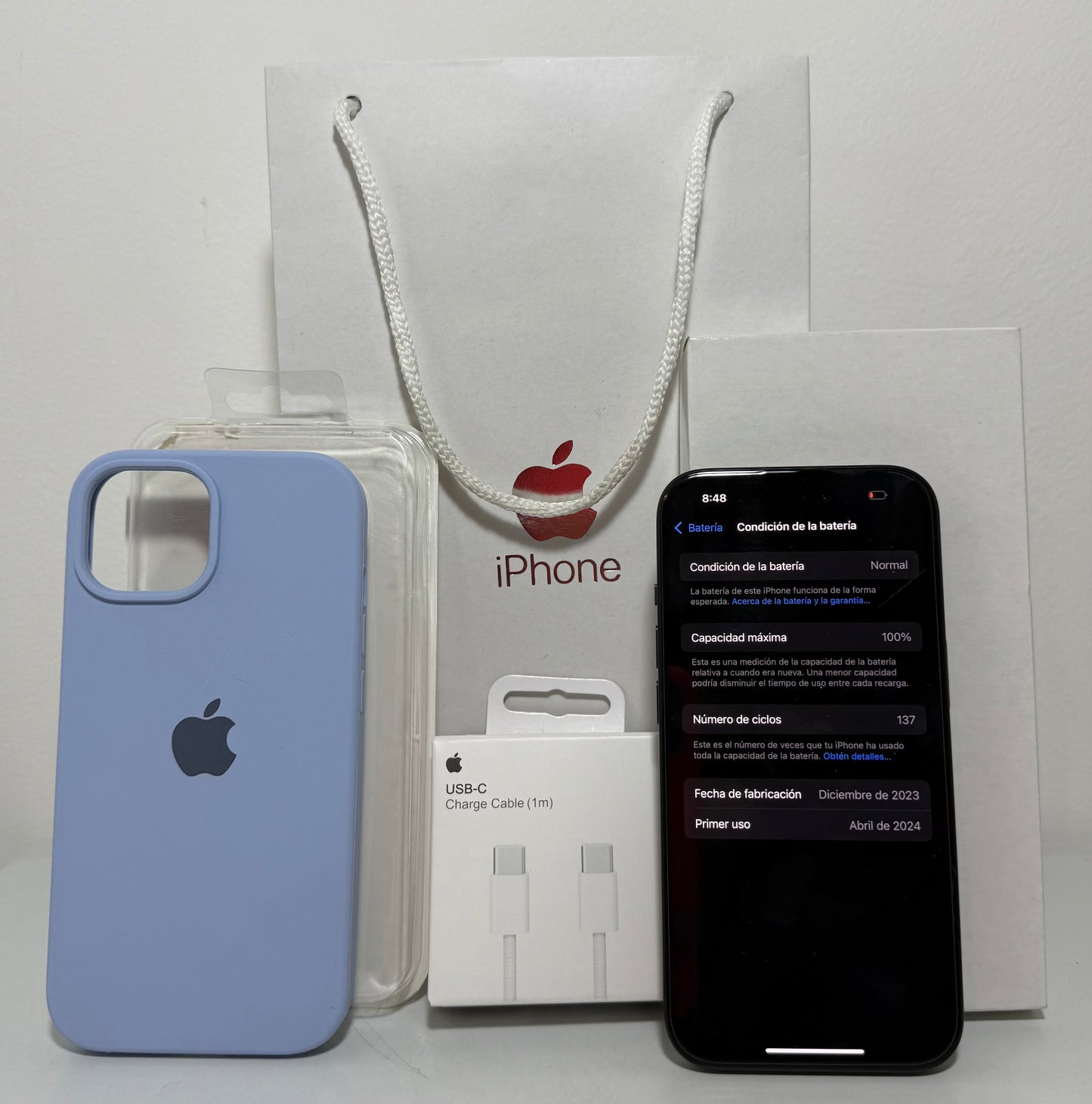 COMBO APPLE IPHONE 15 128GB!!