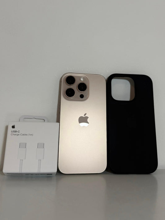 COMBO APPLE 16 PRO 256GB 100% USADO