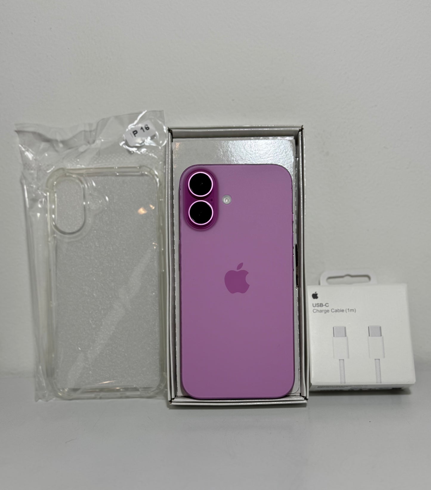 Combo Apple iPhone 16 128GB Pink + Accesorios